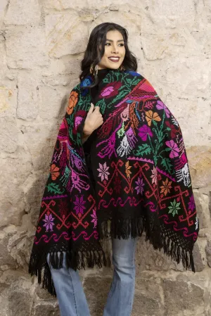 Rebozo Pavo Doble