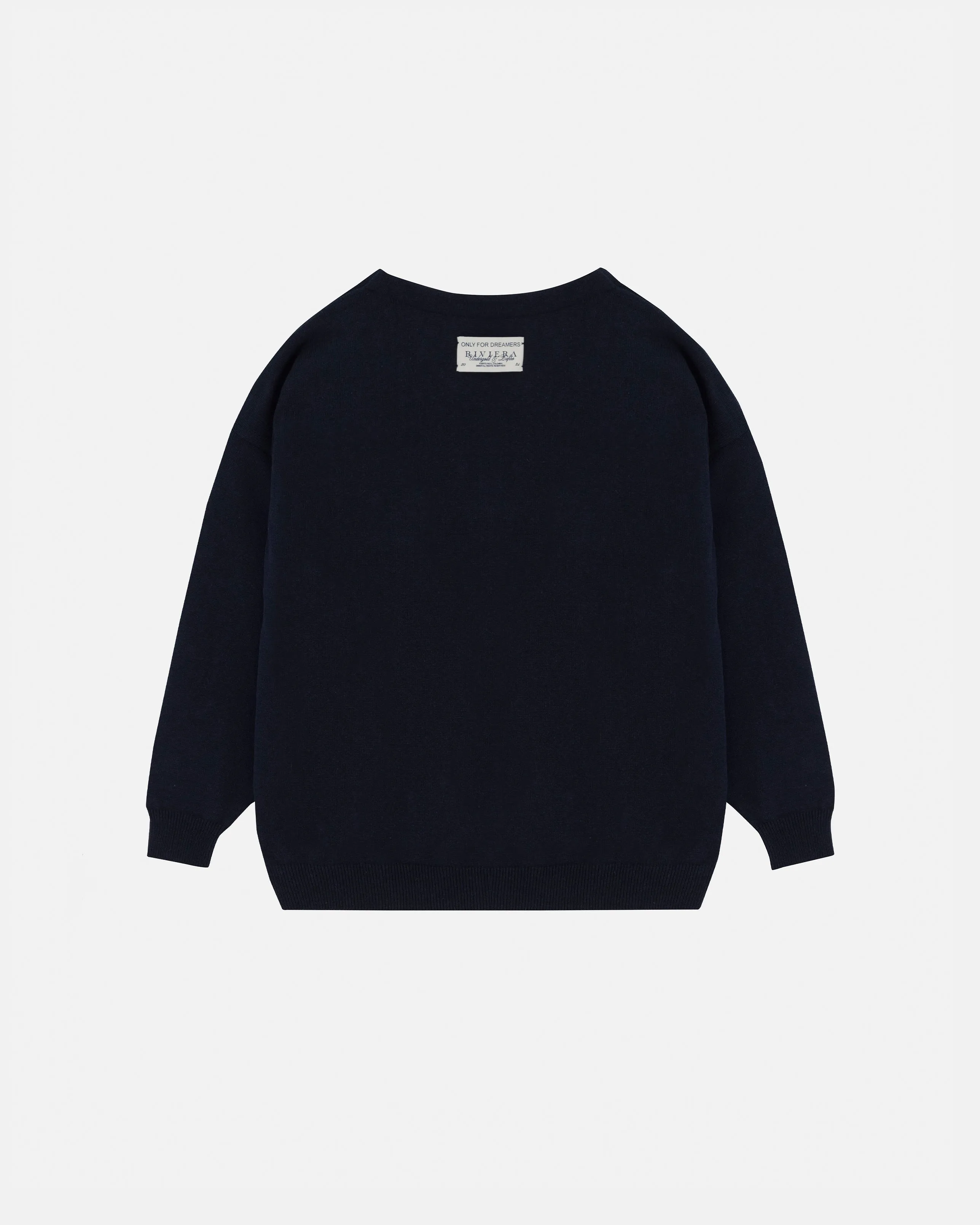 Riviera Knit Cardigan Navy