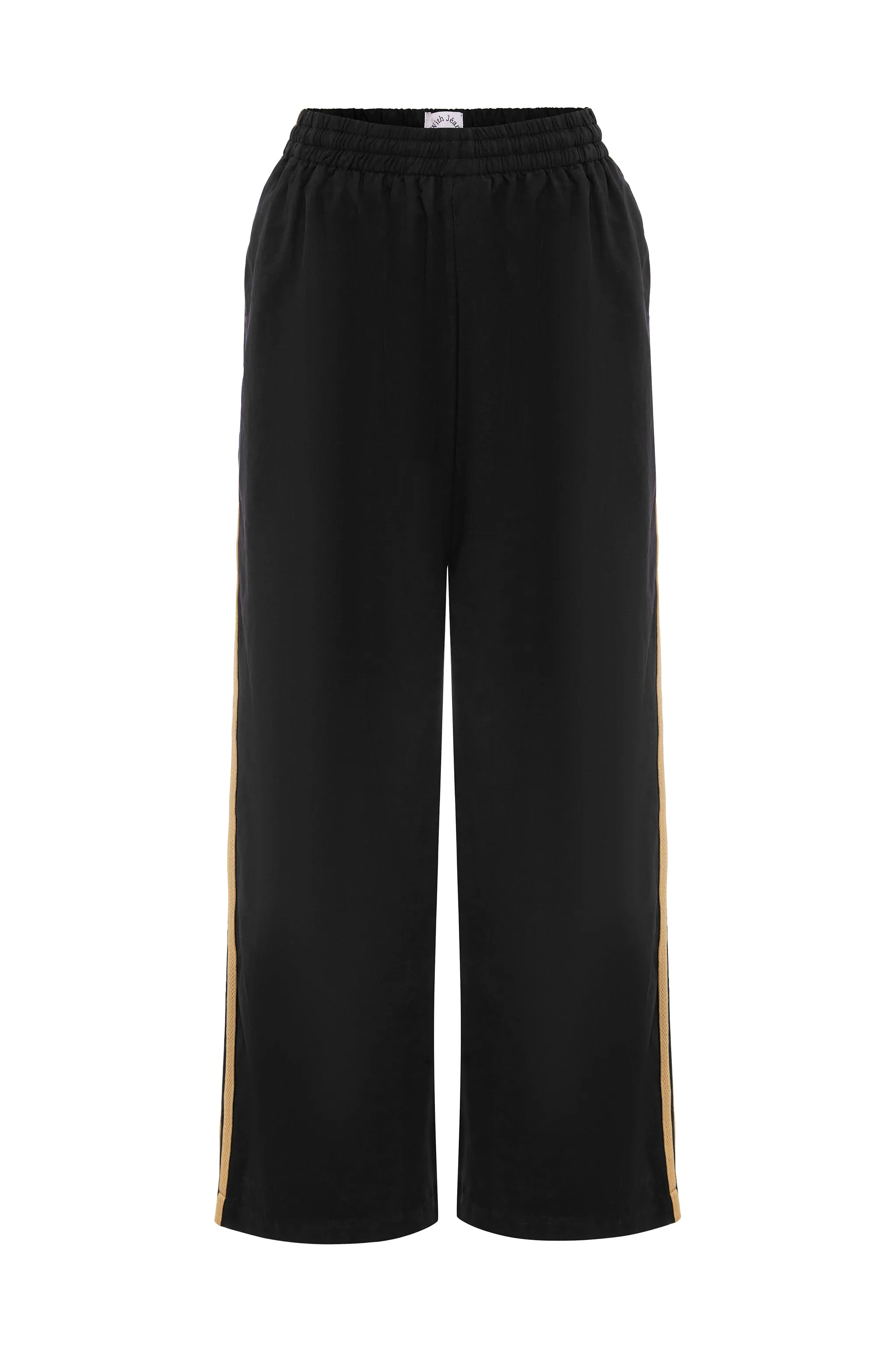 Romeo Track Pant | Black / Orange