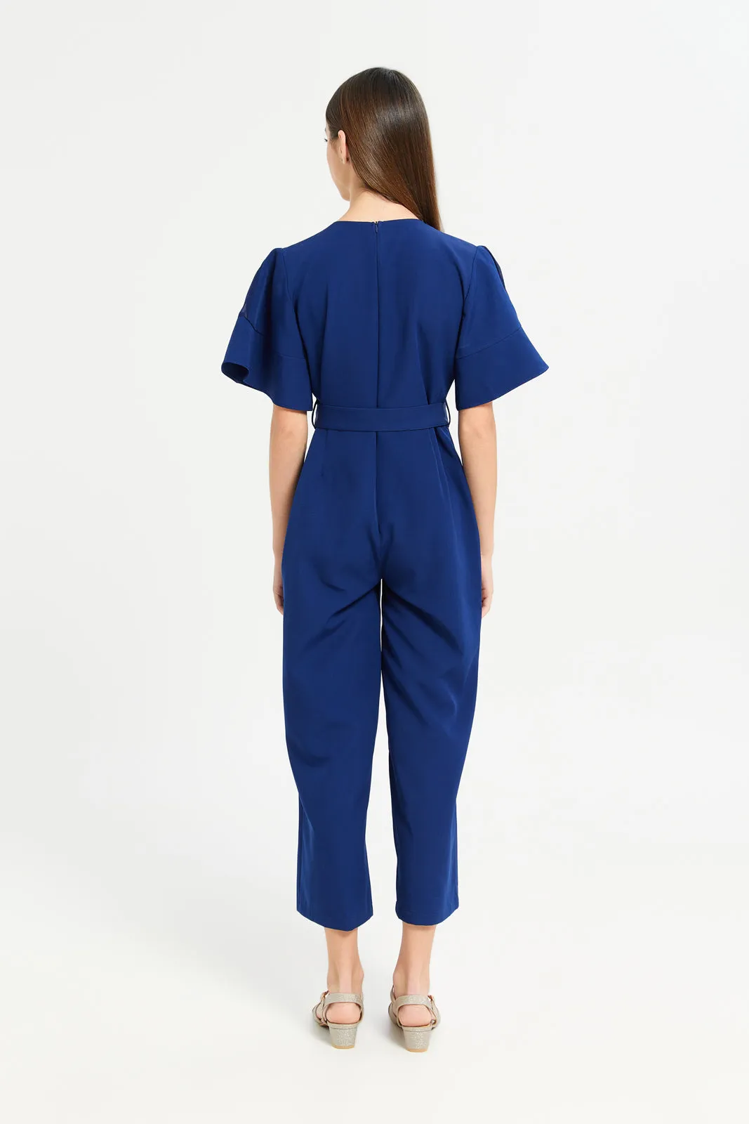 Senior Girls Navy Jumpsuit