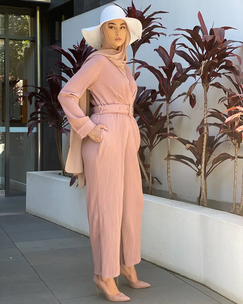 Sensation Pleated Jumpsuit