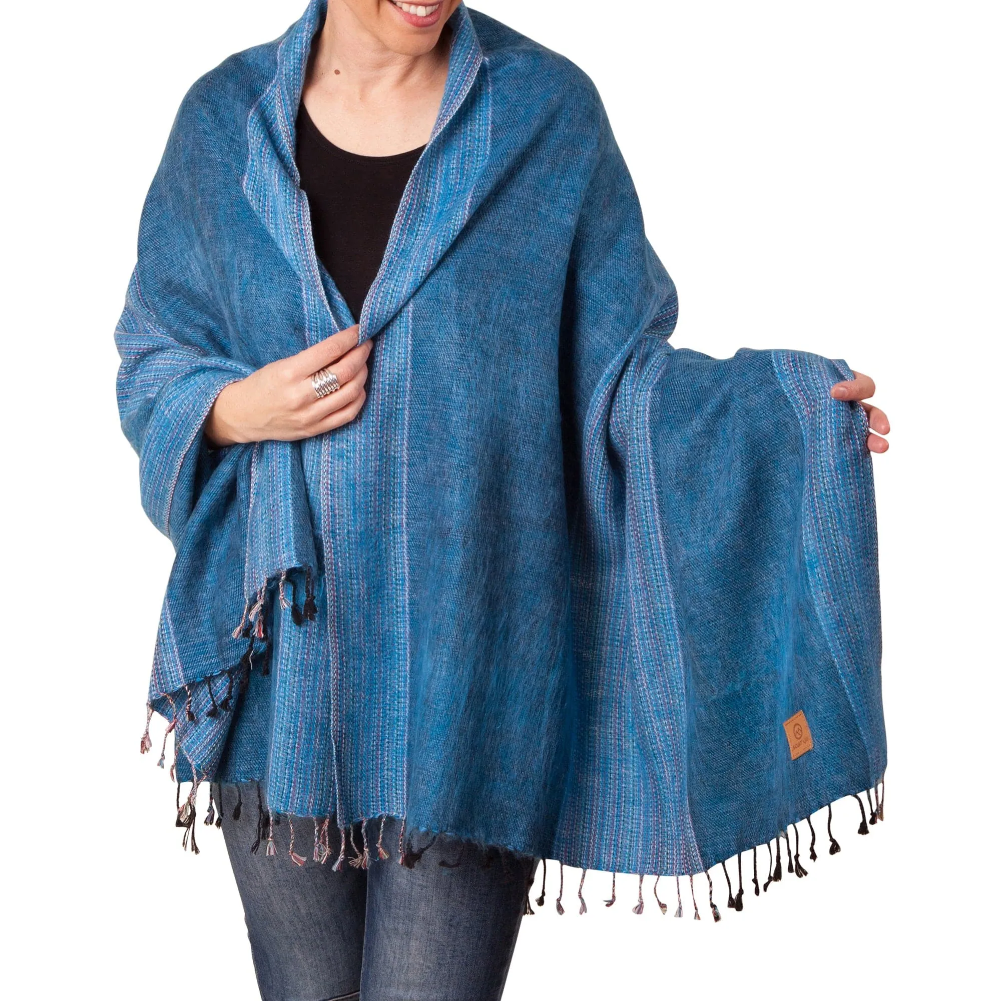 Sherpa Scarf/Shawl - Ocean