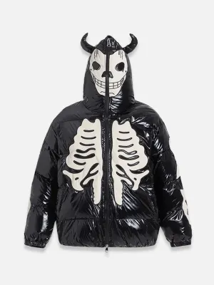 Skeleton Puffer Jacket