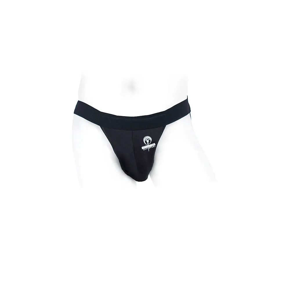 SpareParts Pete Freestyle Nylon Packing Jock Black Size S