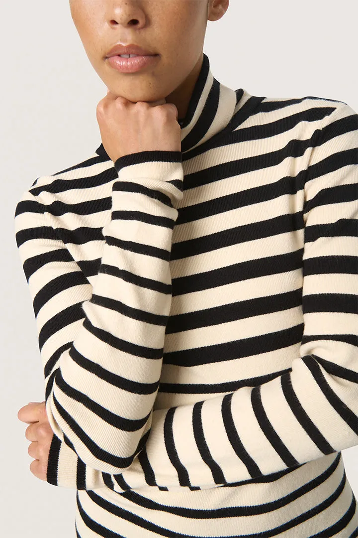 Spina Striped Rollneck