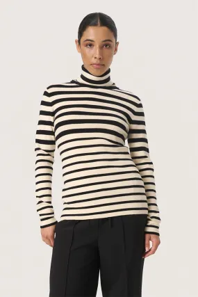 Spina Striped Rollneck