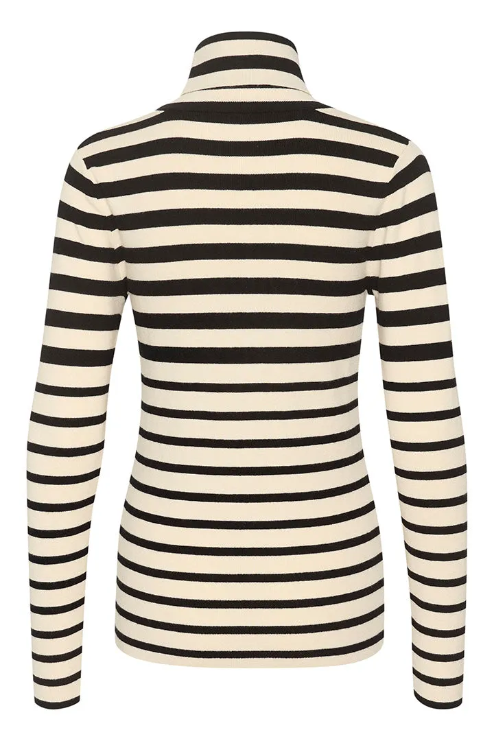 Spina Striped Rollneck