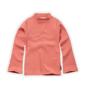 SPROET AND SPROUT ROSE RIB TURTLENECK