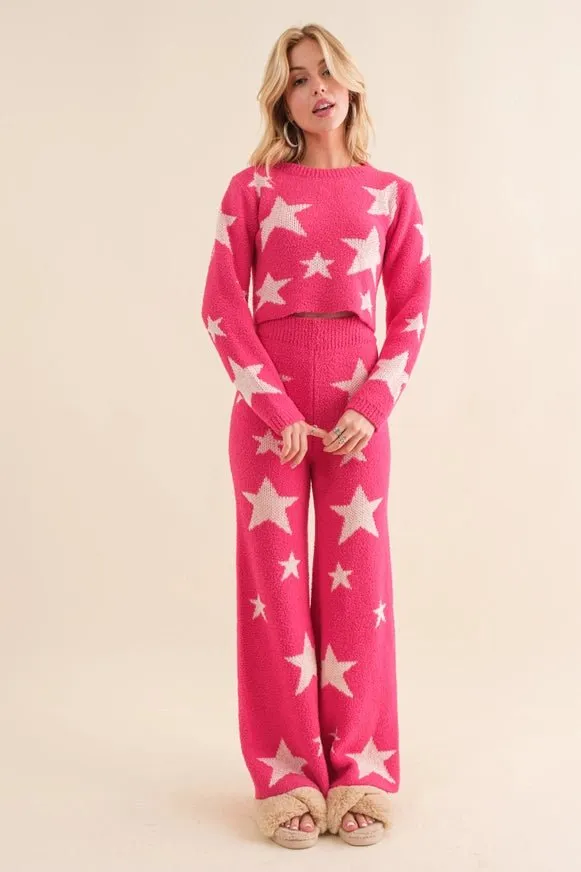 Stardust Cozy Sweater With Matching Pants