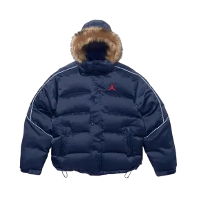 Supreme x Jordan Puffer Jacket 'Navy'