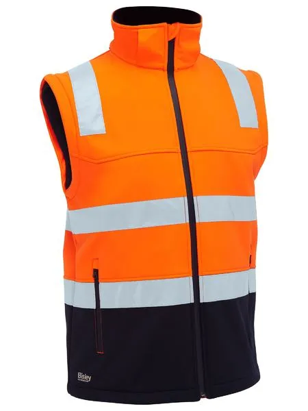 Taped Two Tone Hi Vis 3 in 1 Soft Shell Jacket - BJ6078T