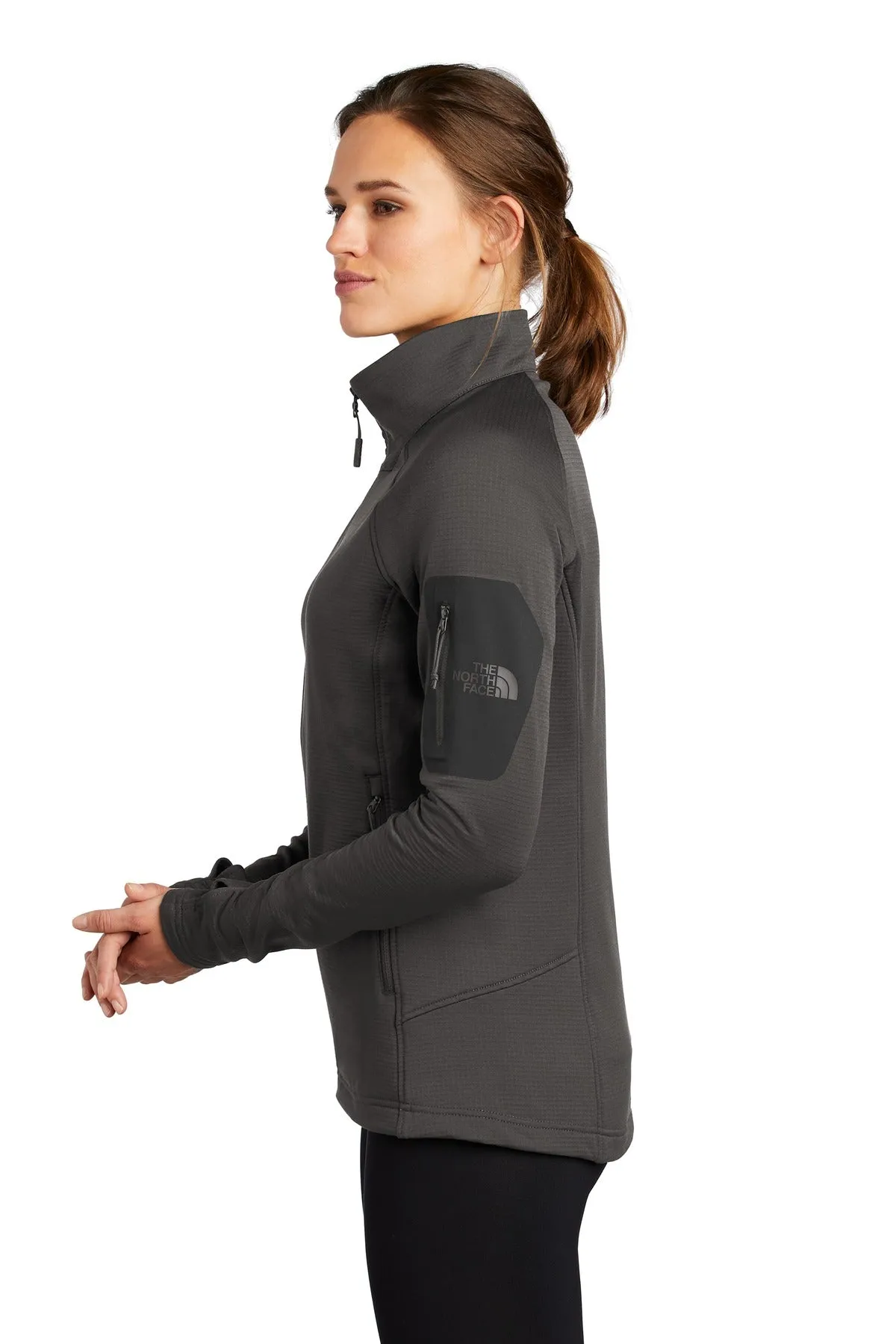 The North Face ® Ladies Mountain Peaks Full-Zip Fleece Jacket NF0A47FE