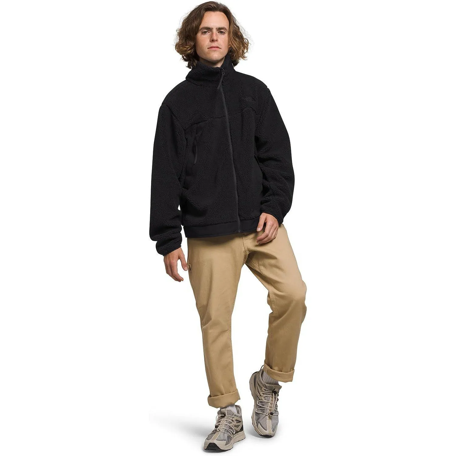 THE NORTH FACE Men's Campshire Fleece Jacket, TNF Black, Small