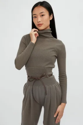 Turtleneck Sweater in Militare