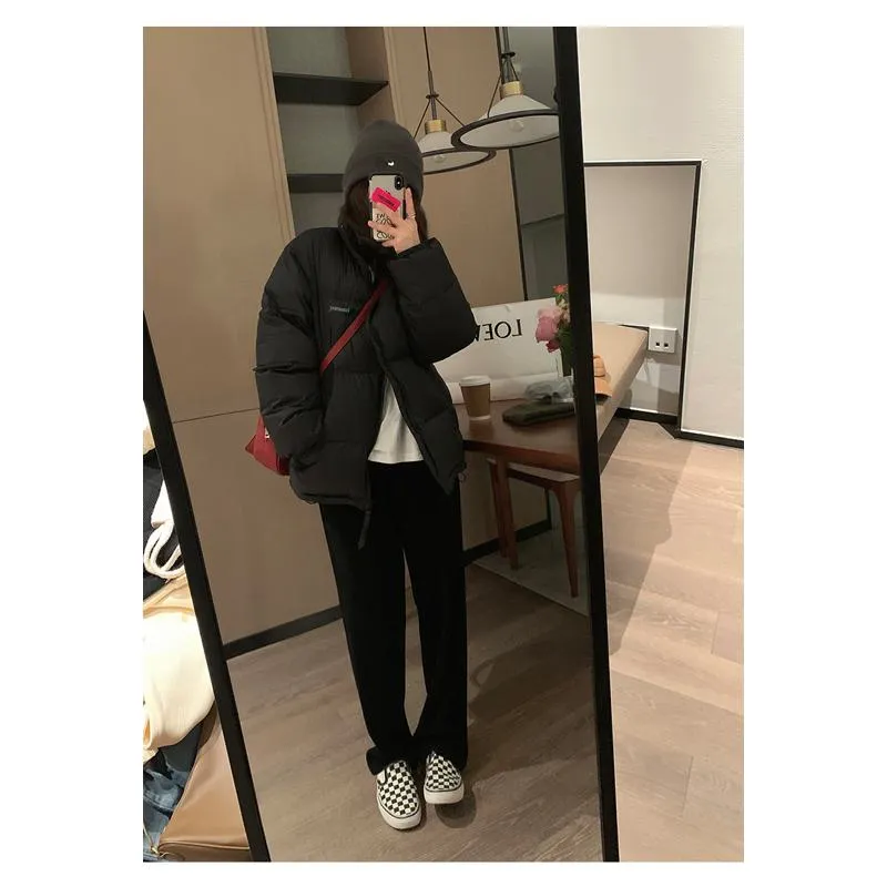 Unisex Versatile Loose Fit Trendy Thickened Puffer Jacket