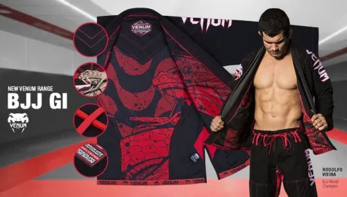 VENUM Absolute 2.0 Crimson Viper BJJ GI kimono Size A0-A4 White / Black