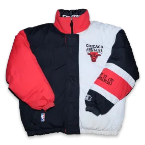 Vintage Starter Chicago Bulls Puffer Jacket Small / Medium