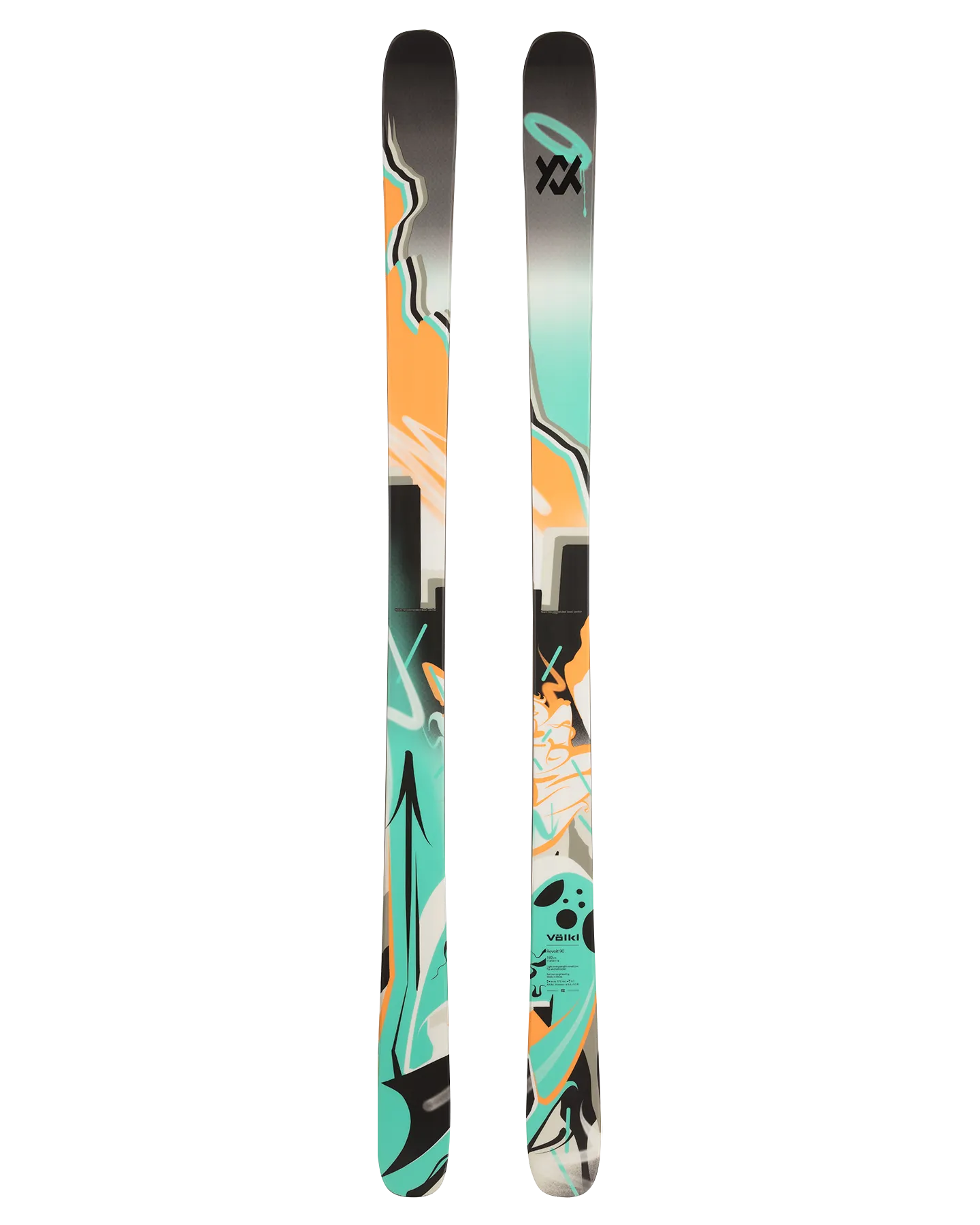 Volkl Revolt 90 Flat Snow Skis - 2025