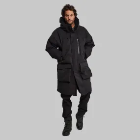 Waterfallproof Puffer. Long Black edition