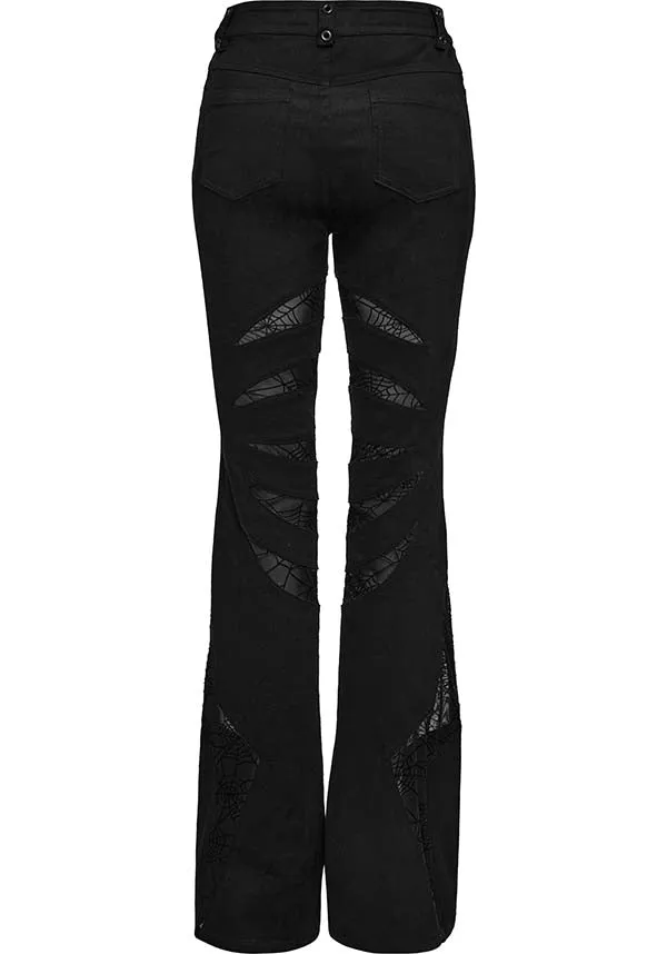 Webbed Angel [Black] | FLARES*