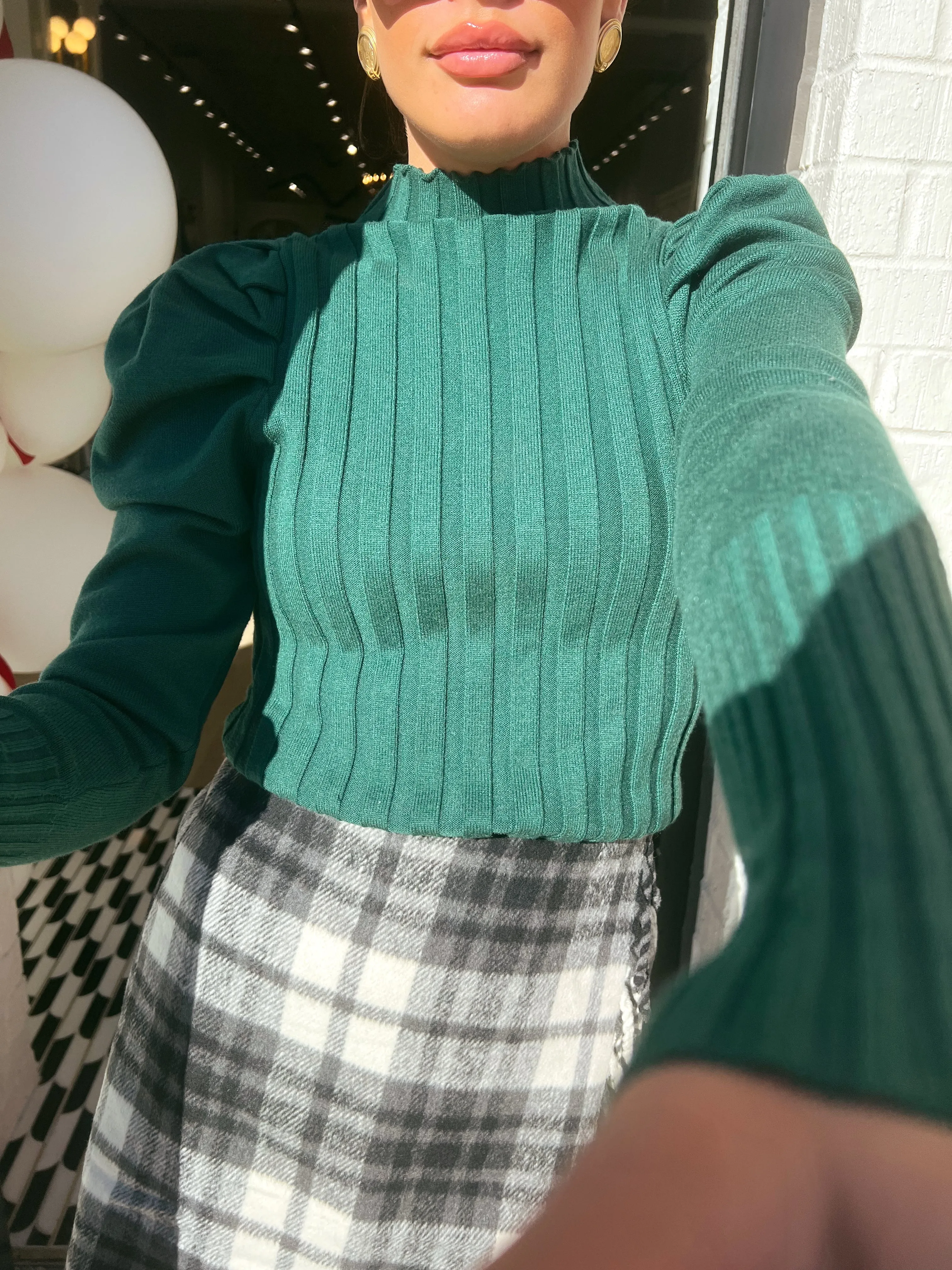 WINTERGREEN KNIT SWEATER