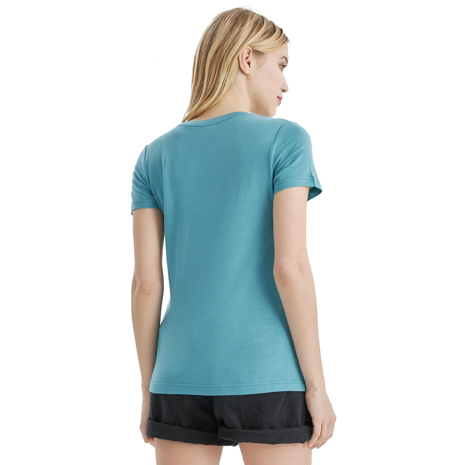 Women's Merino 170g Classic Short Sleeve T-Shirt Teal