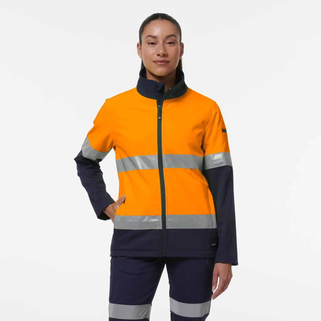 Women’s Reflective Spliced Soft Shell Jacket - K45006