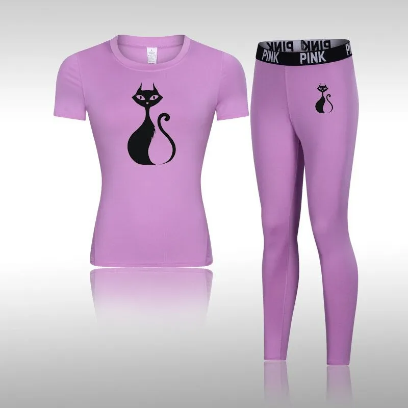 Women's Winter Compression Thermal Underwear Set