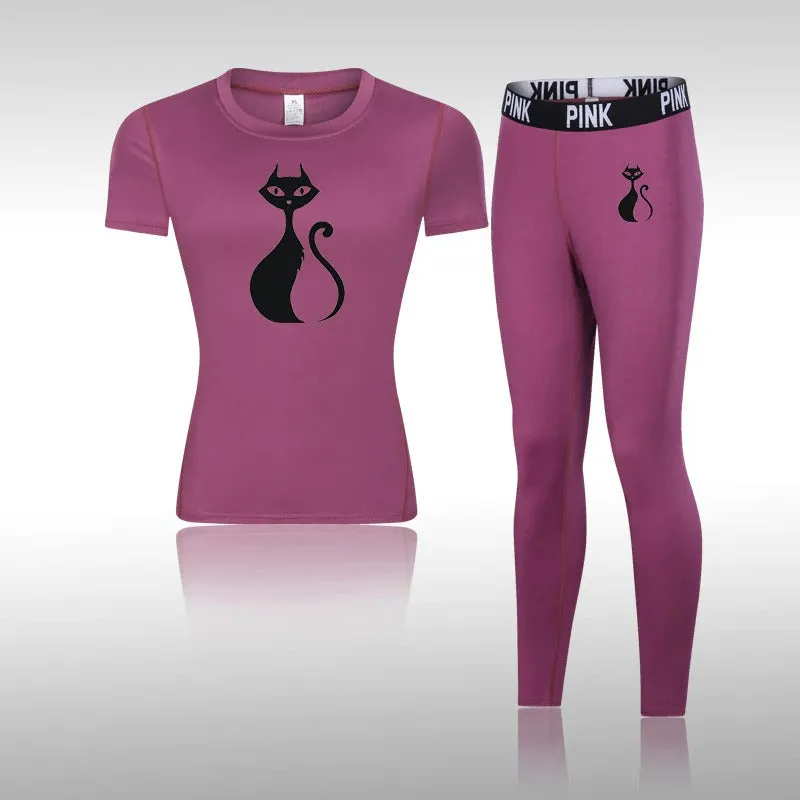 Women's Winter Compression Thermal Underwear Set