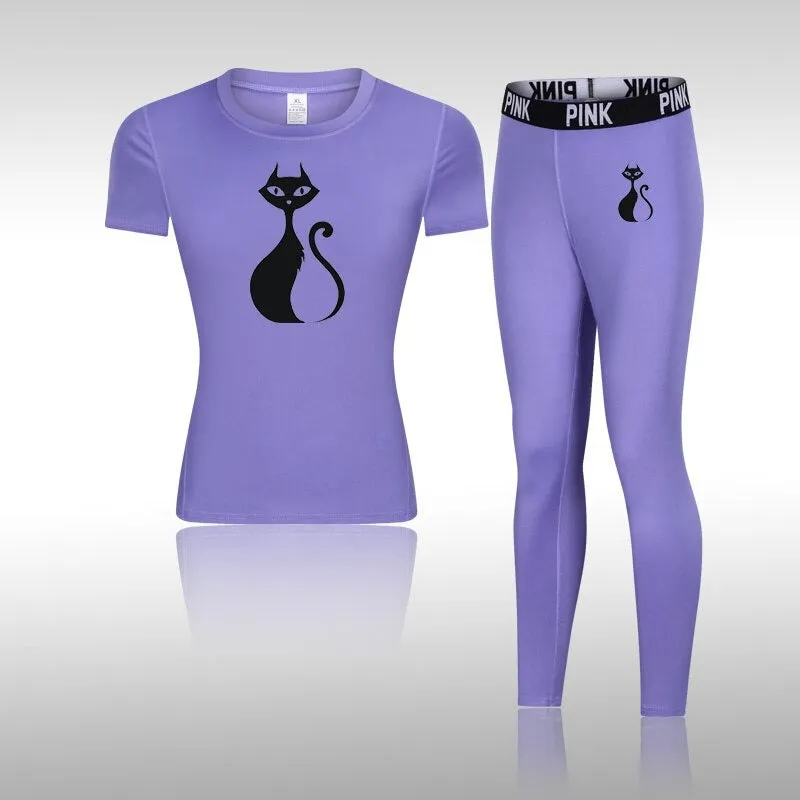 Women's Winter Compression Thermal Underwear Set