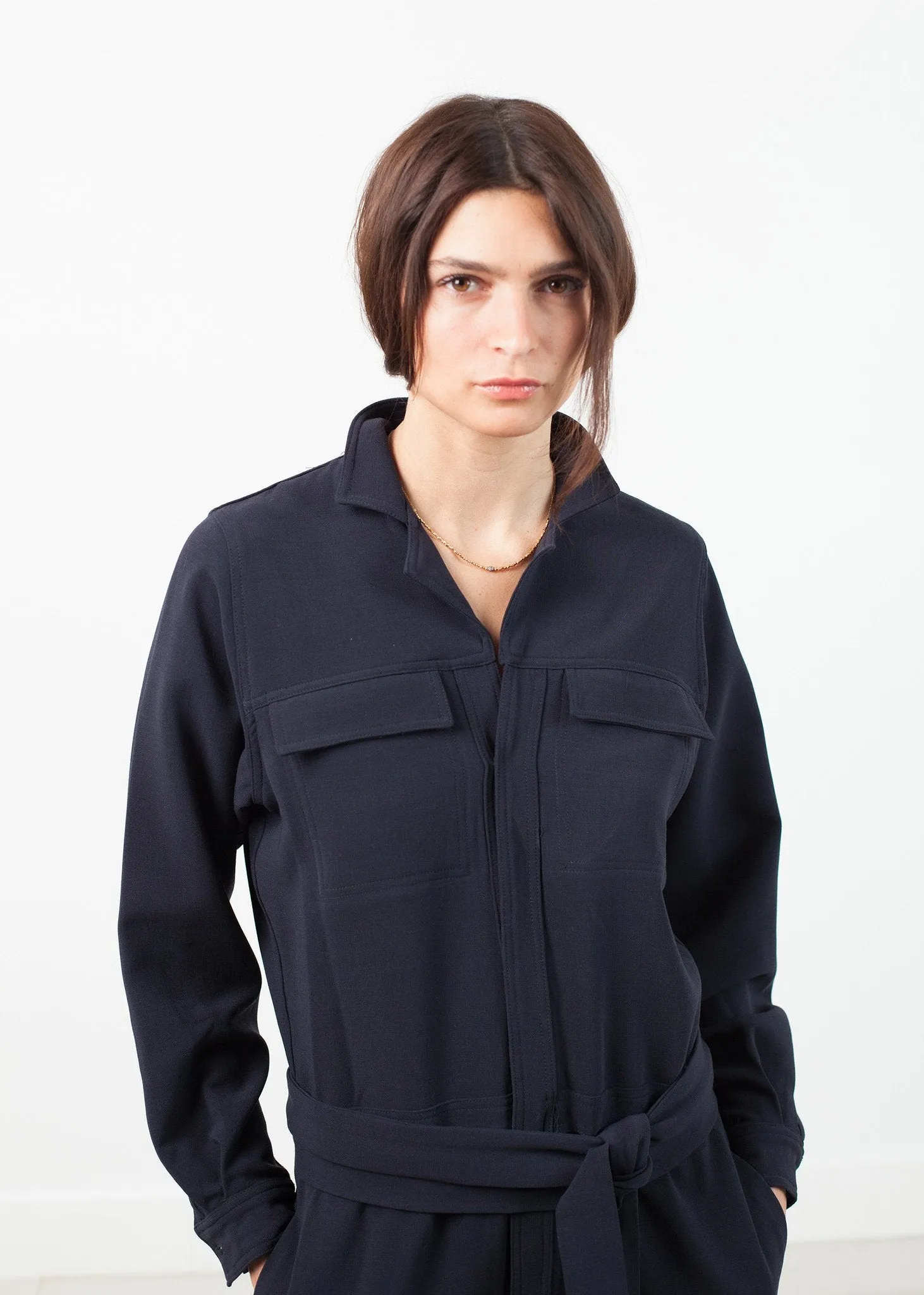 Worker Jumpsuit in Navy