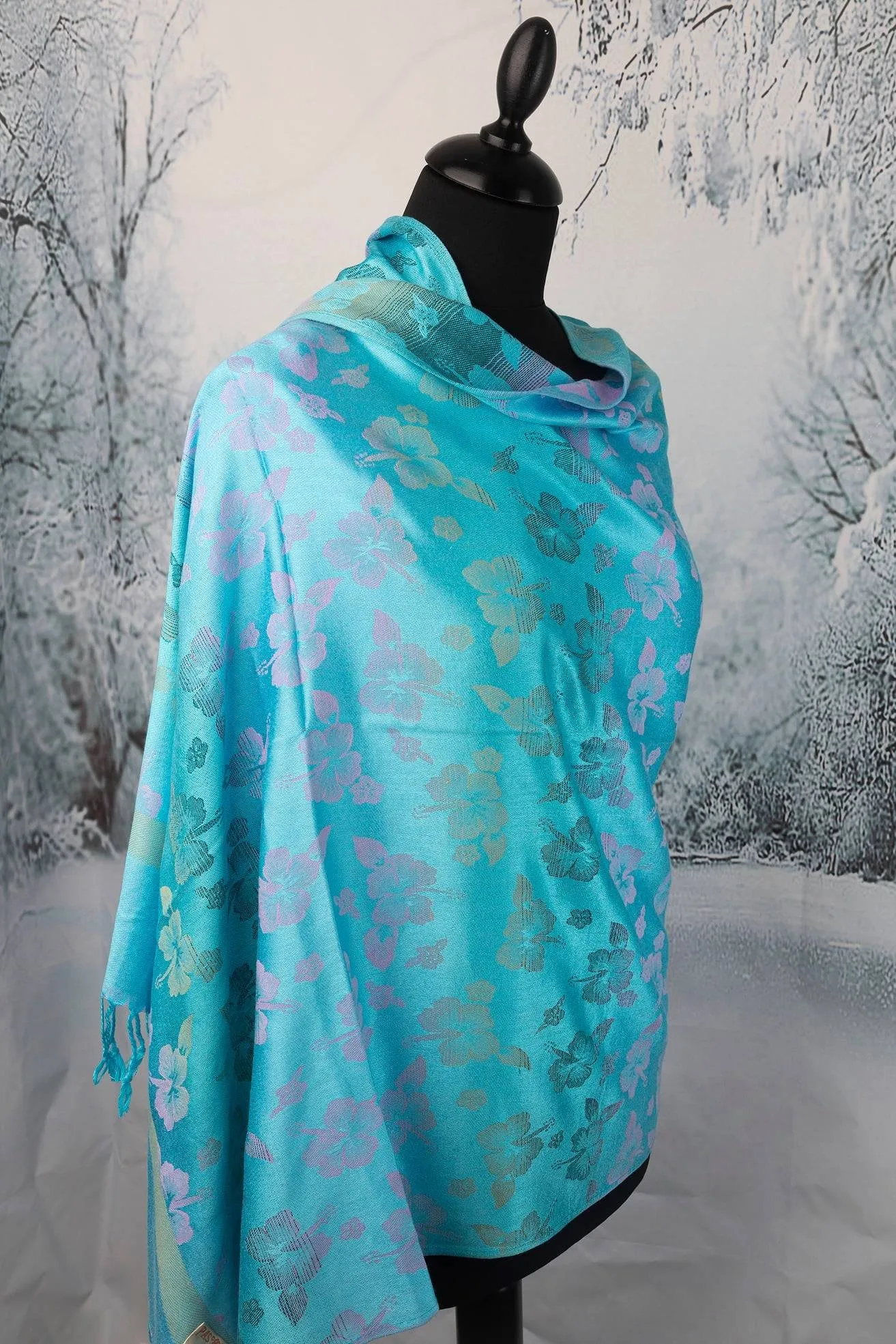 Wrap in Warmth and Style with this Cashmere Shawl Women's Winter Scarf  FREE SHIPPING