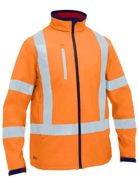 X Taped Hi Vis Soft Shell Jacket - BJ6059XT