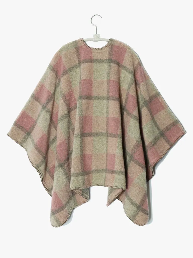 Xirena - Wynter Poncho in Mink Rose