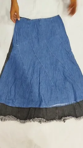 Y2K IT Girl Denim Maxi Skirts