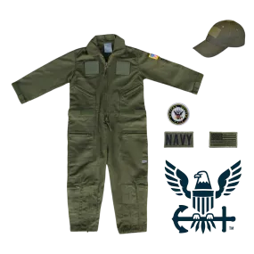 Youth U.S. Navy Flight Suit Combo