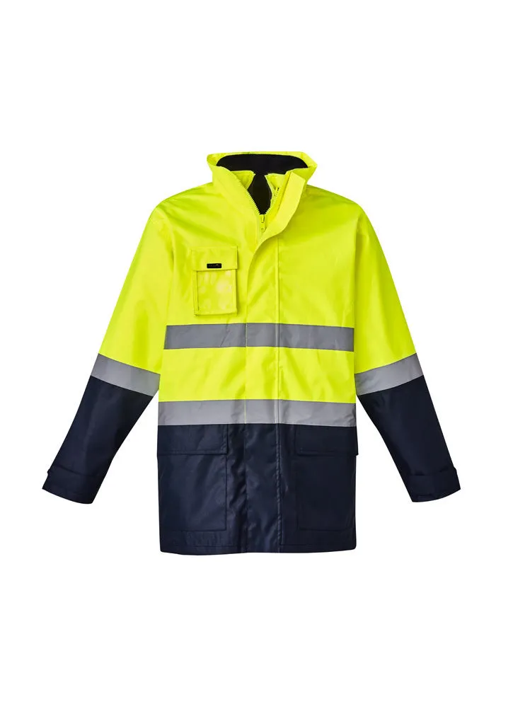 ZJ220 Mens Hi Vis Basic 4 in 1 Waterproof Jacket